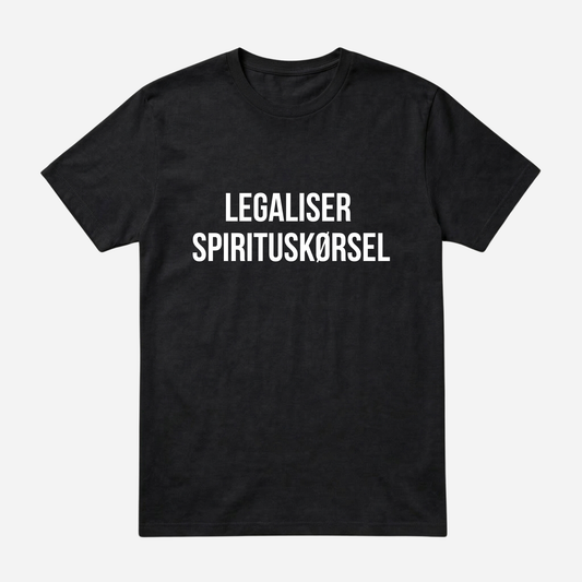 T-SHIRT │LEGALISER SPIRITUSKØRSEL