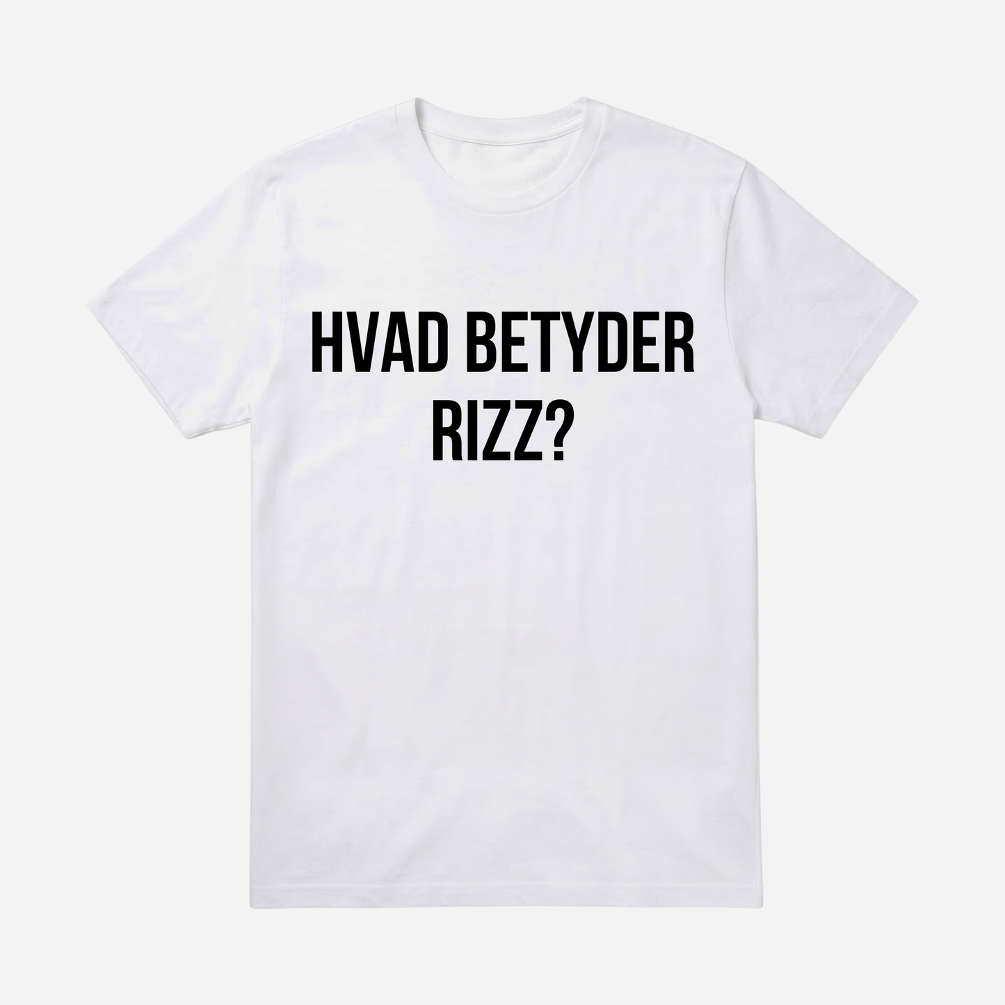 T-SHIRT │HVAD BETYDER RIZZ?