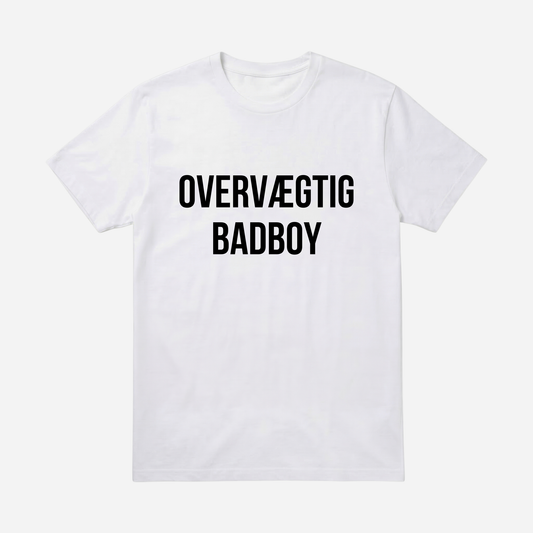 T-SHIRT │OVERVÆGTIG BADBOY