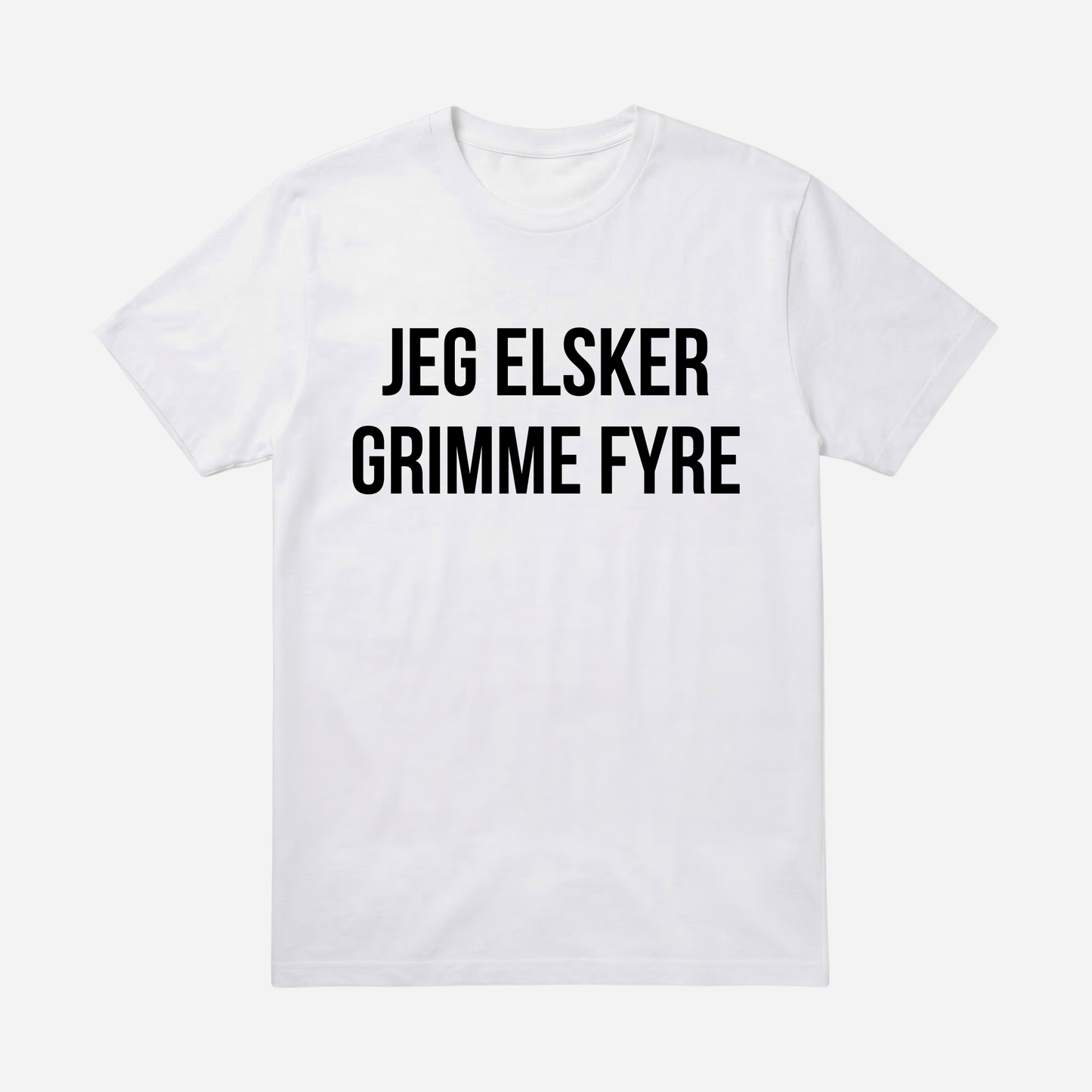 T-SHIRT │JEG ELSKER GRIMME FYRE
