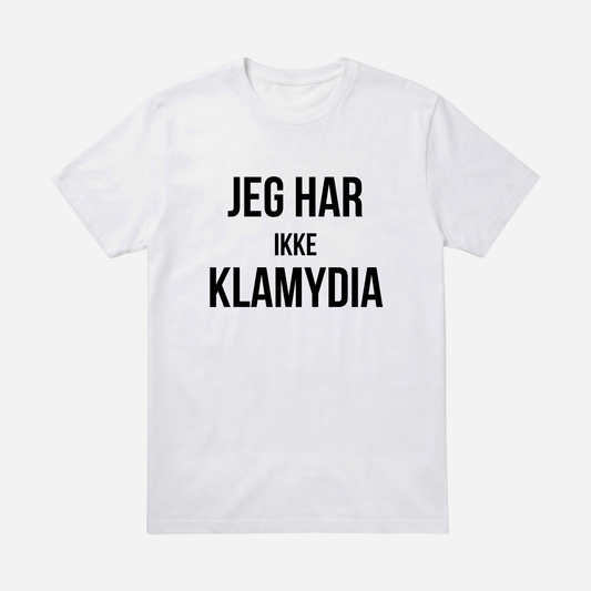 T-SHIRT │JEG HAR IKKE KLAMYDIA