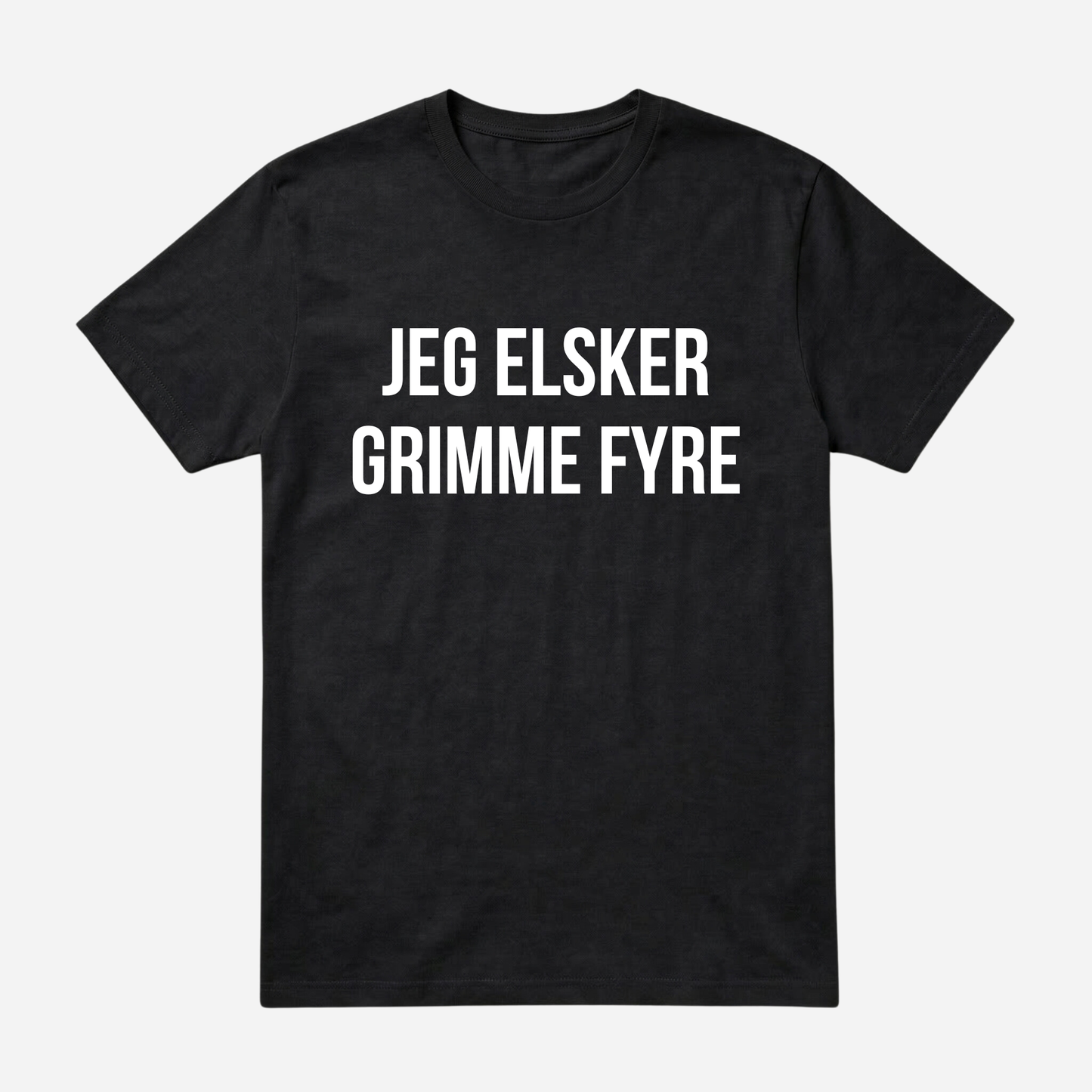 T-SHIRT │JEG ELSKER GRIMME FYRE