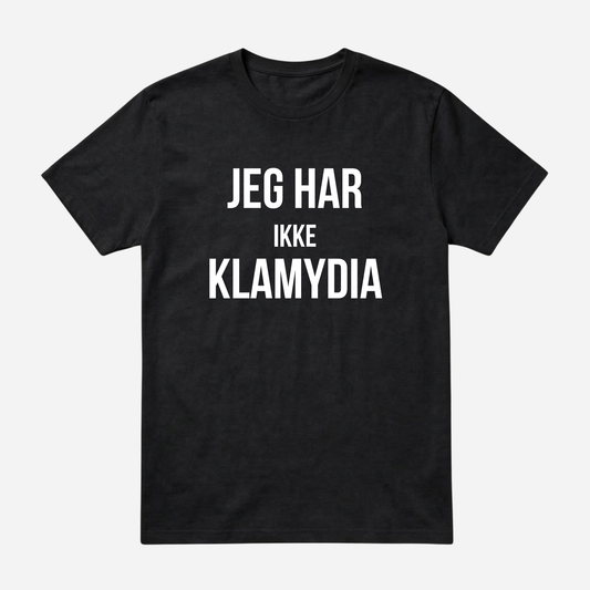 T-SHIRT │JEG HAR IKKE KLAMYDIA