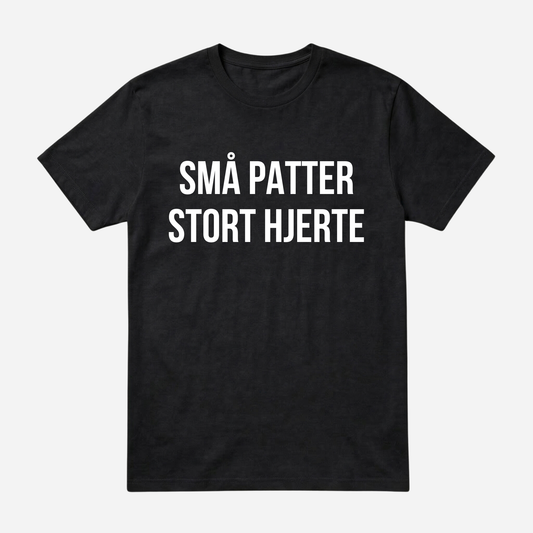 T-SHIRT │SMÅ PATTER, STORT HJERTE