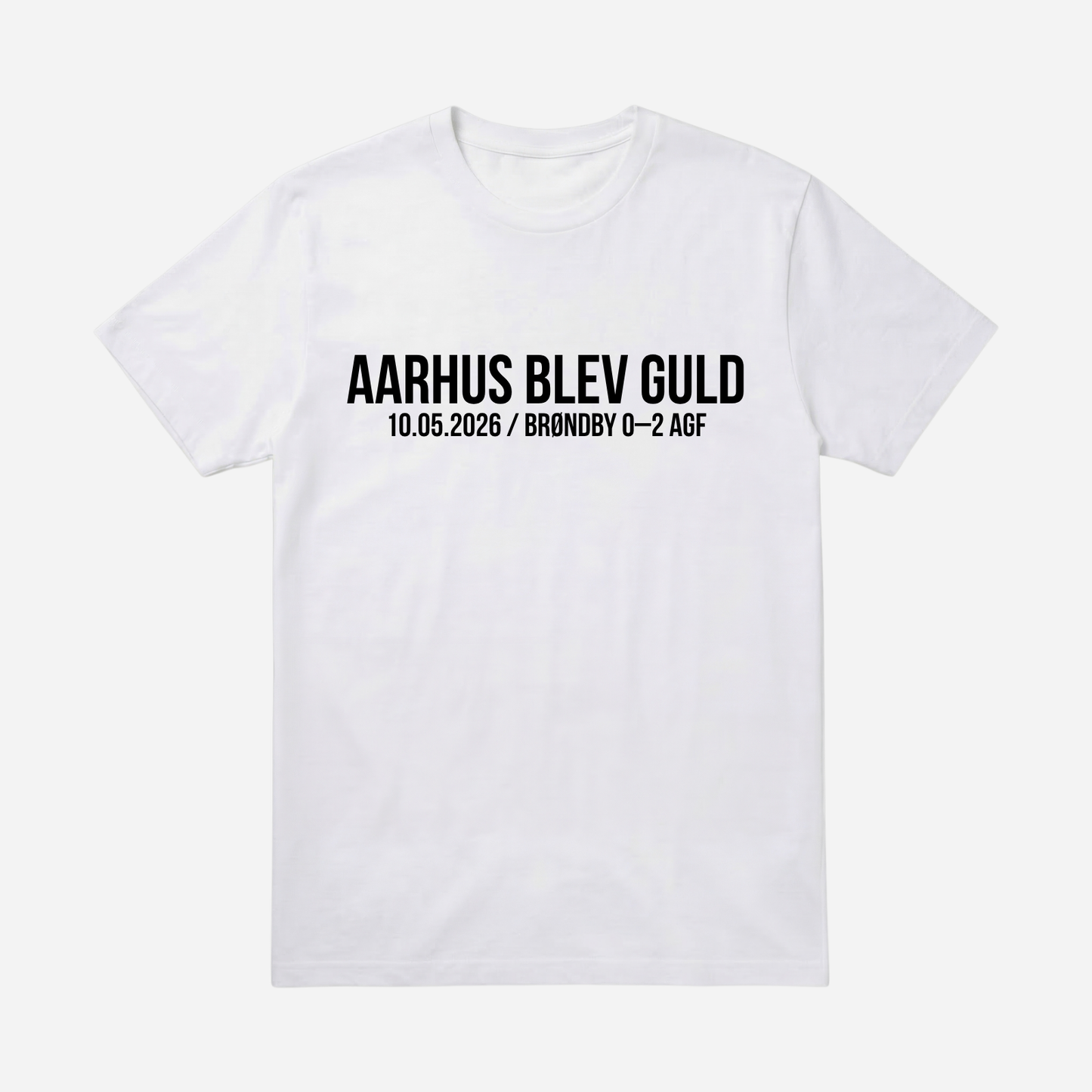 T-SHIRT │ AARHUS BLEV GULD