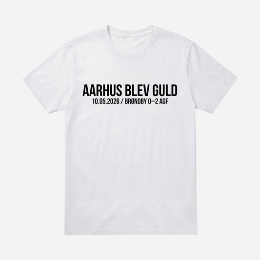 T-SHIRT │ AARHUS BLEV GULD