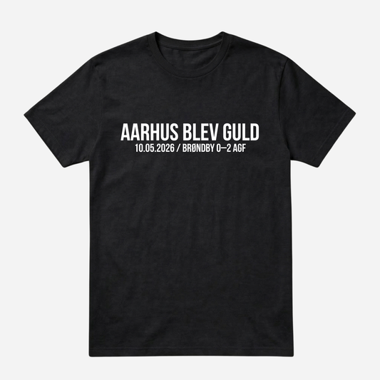 T-SHIRT │ AARHUS BLEV GULD