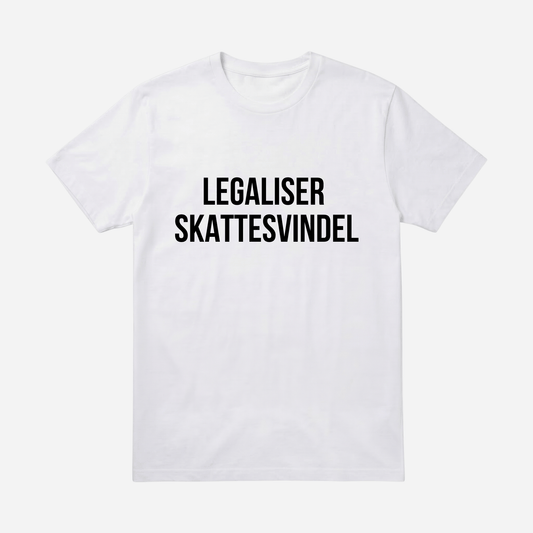 T-SHIRT │LEGALISER SKATTESVINDEL